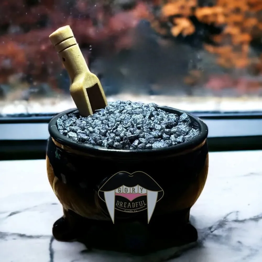 Edgar Allan Schmoe Sizzling Room Salt Potpourri: Spicy Pumpkin Persimmon Scent